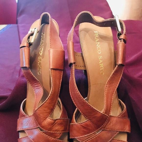 Bottines Franco Sarto Pour Femme - Bronze - Taille 8.5 US - Modèle Tomcat